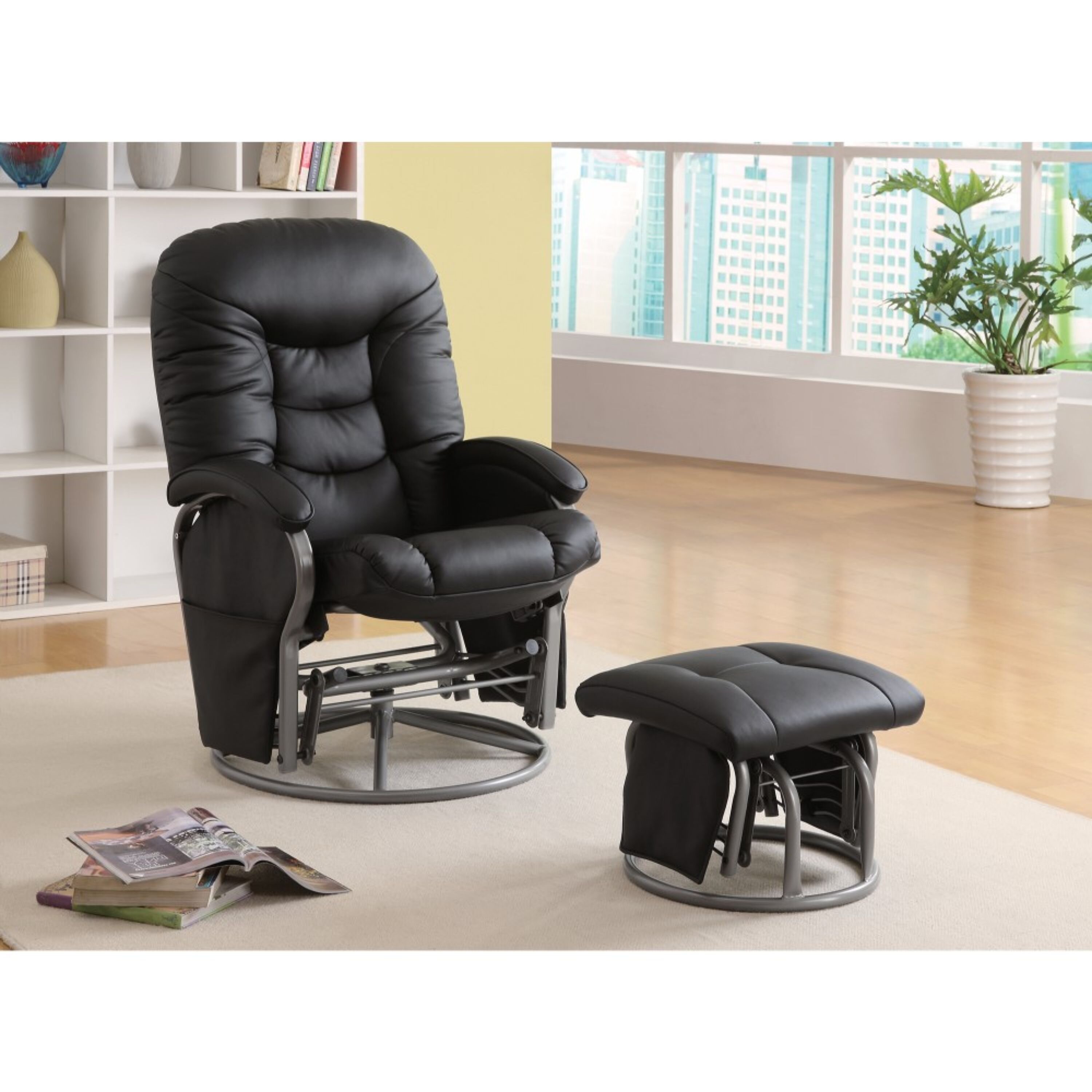 Bentley glider and online ottoman