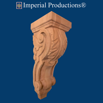 Corbeau Acanthus H 13 po x l 4 1/2 po x P 4 po