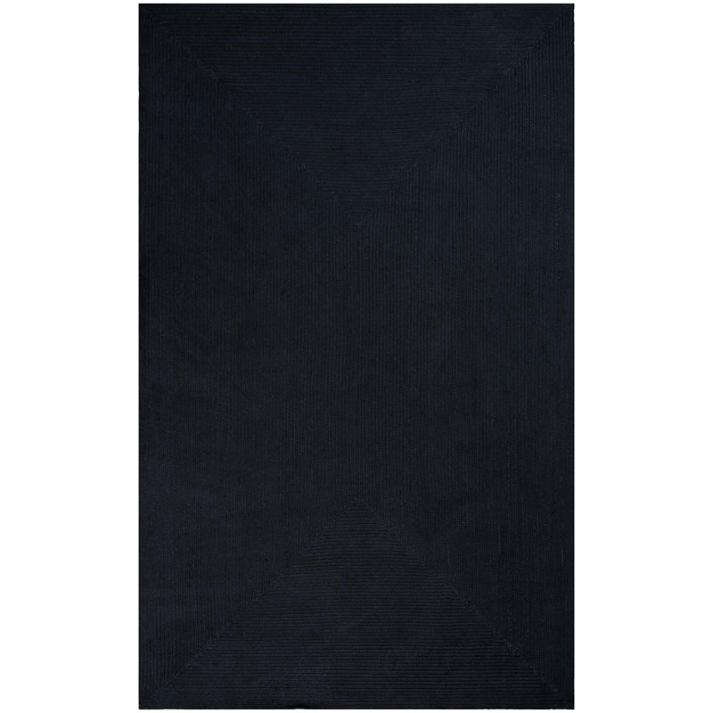 Tapis 100% polyester tissé à la main, Rectangle 5 pi x 7 pi 6 po