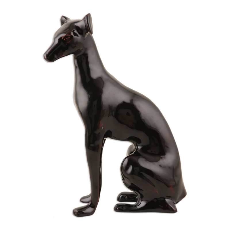 Statuette en aluminium fabriquée à la main Red Barrel Studio®