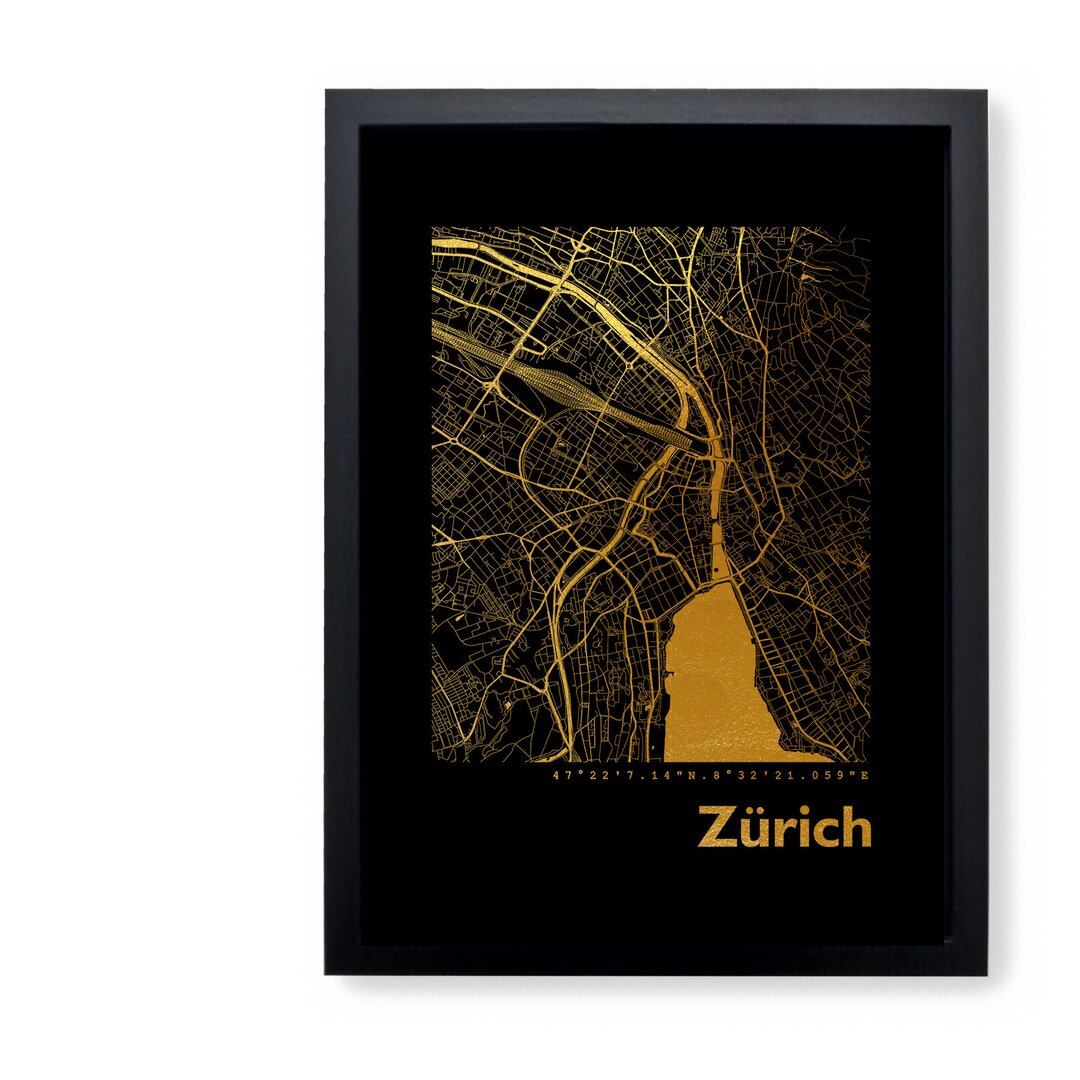 Gerahmter Grafikdruck Zürich