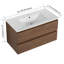 Meuble-lavabo simple 35,9 po avec plateau en céramique Jenniefer-1498322640