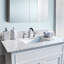 37'' Stone Single Bathroom Vanity Top with Sink