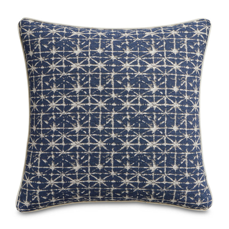 Foster Square Pillow Cover & Insert, Navy