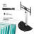 ProMounts Premium Rolling TV Stand with Swivel for 32"-72" Screens Holds up to 88 Lbs