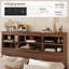 Ensembles de chambre avec cadre de lit grand en bois Brandenn