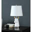 Lampe de table en résine Llama Bust
