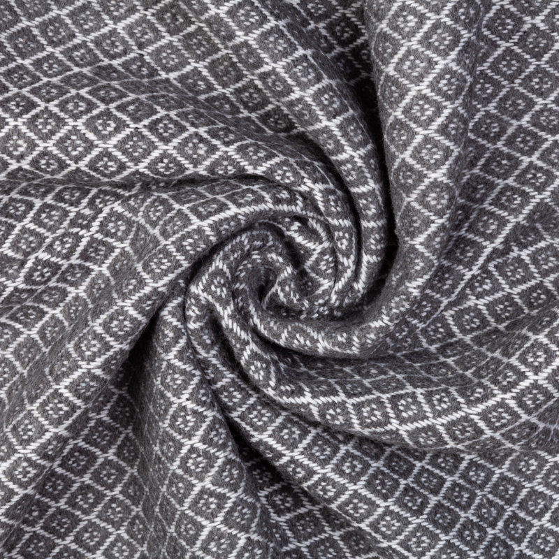 Waldon cotton blanket, Gray