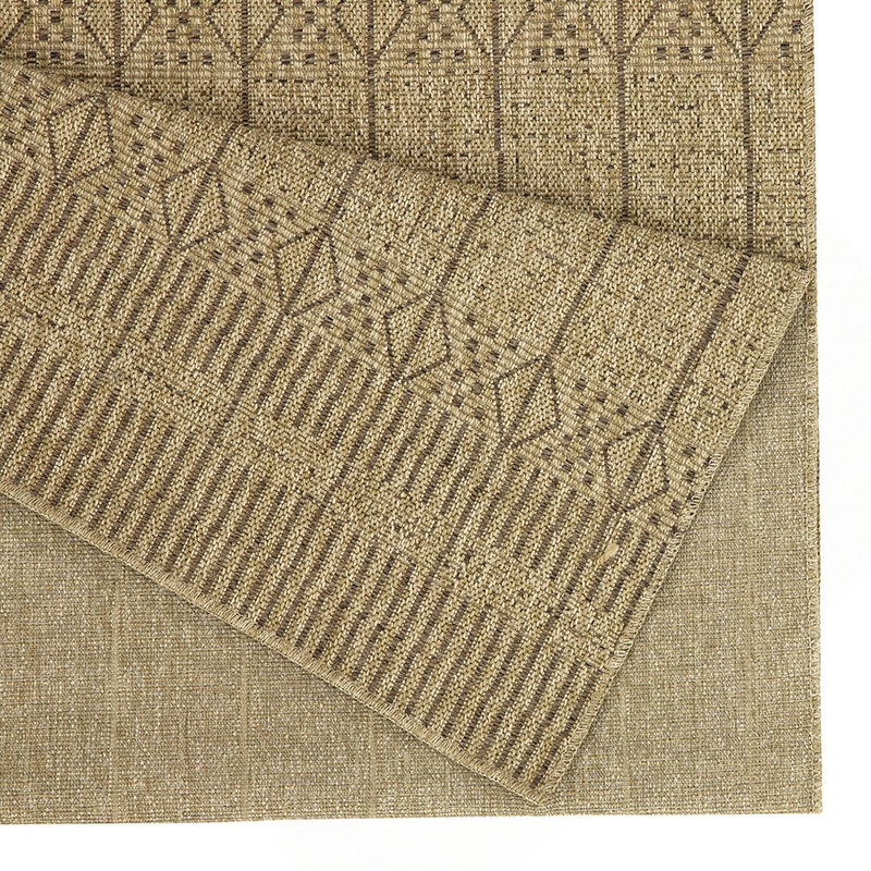 Earth Mocha Indoor/Outdoor Area Rug, Rectangle 7'10" x 10'3"