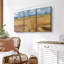 «Wheatfield With Sheaves» sur toile-283658622