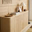 Buffet 63 "à rayures verticales avec rangement-16080550