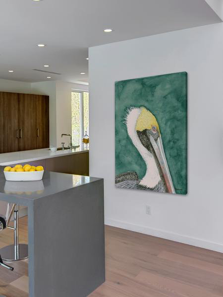 Glenda Roberson - Wrapped Canvas Painting, 45cm H x 30cm W