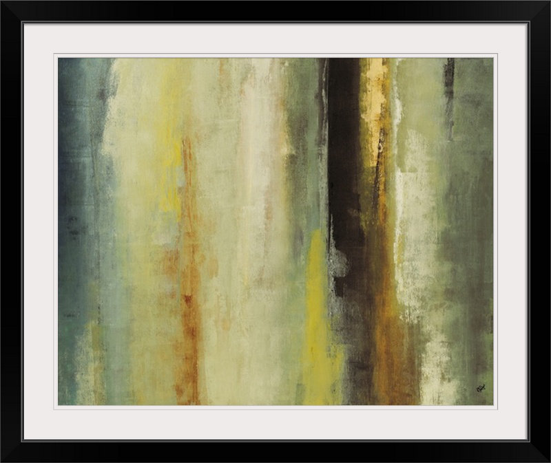 «Hymera Mystery Solved» par Lisa Ridgers, reproduction d'art, H 27 po x l 32 po x P 1 po, Cadre noir