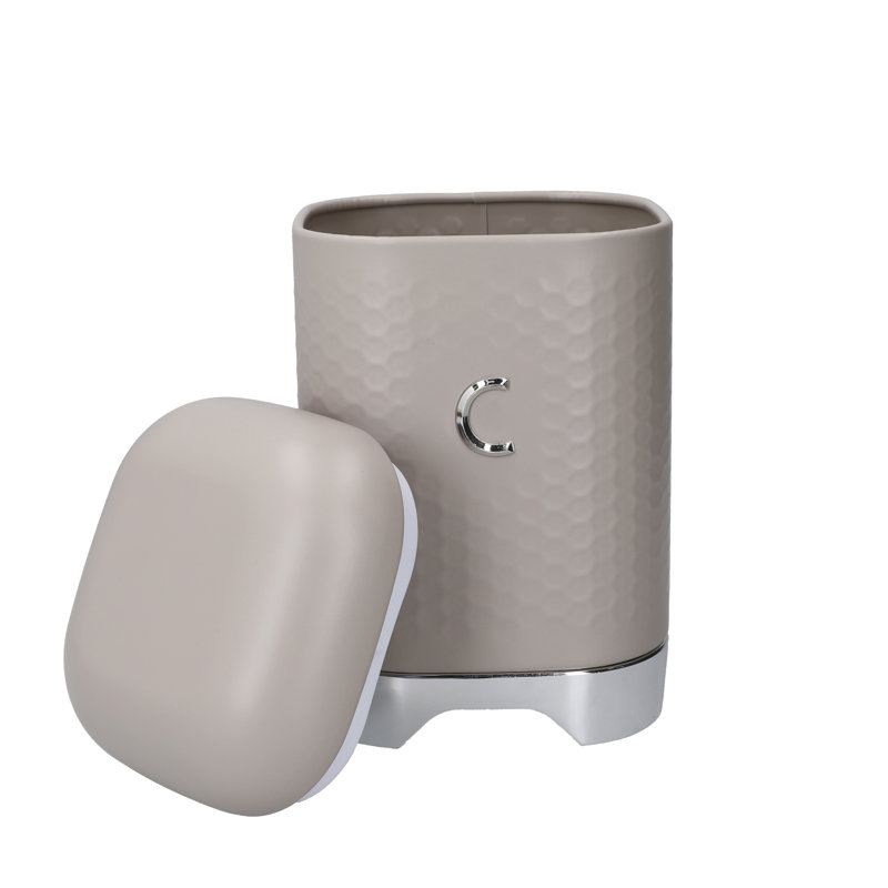 Lovello Coffee Kitchen Canister, Cream