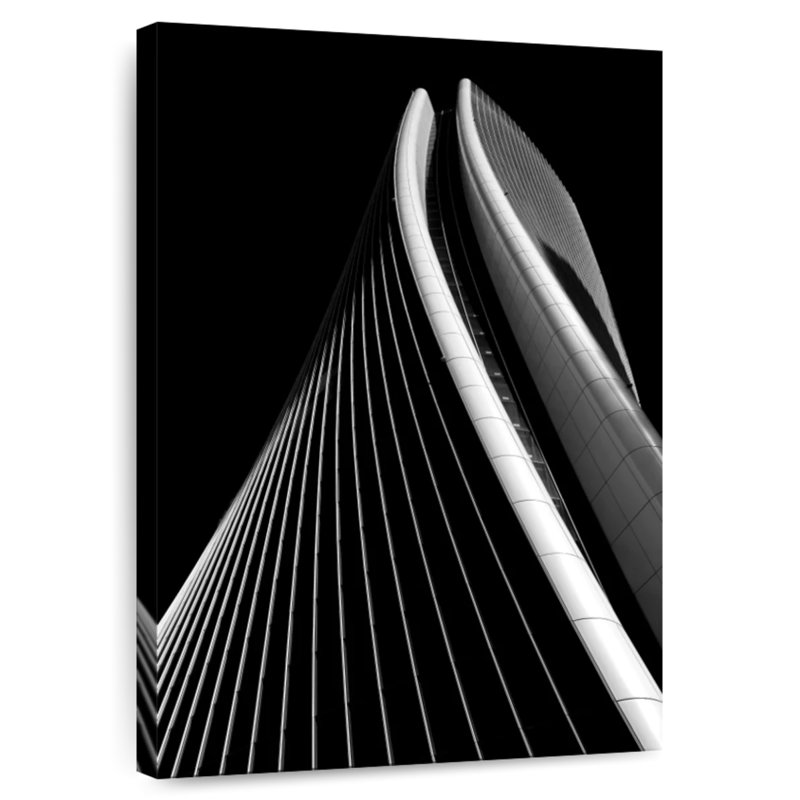 Lilie Curvy Skyscraper, 39" H x 26" W