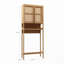 Armoire de rangement au-dessus de la toilette