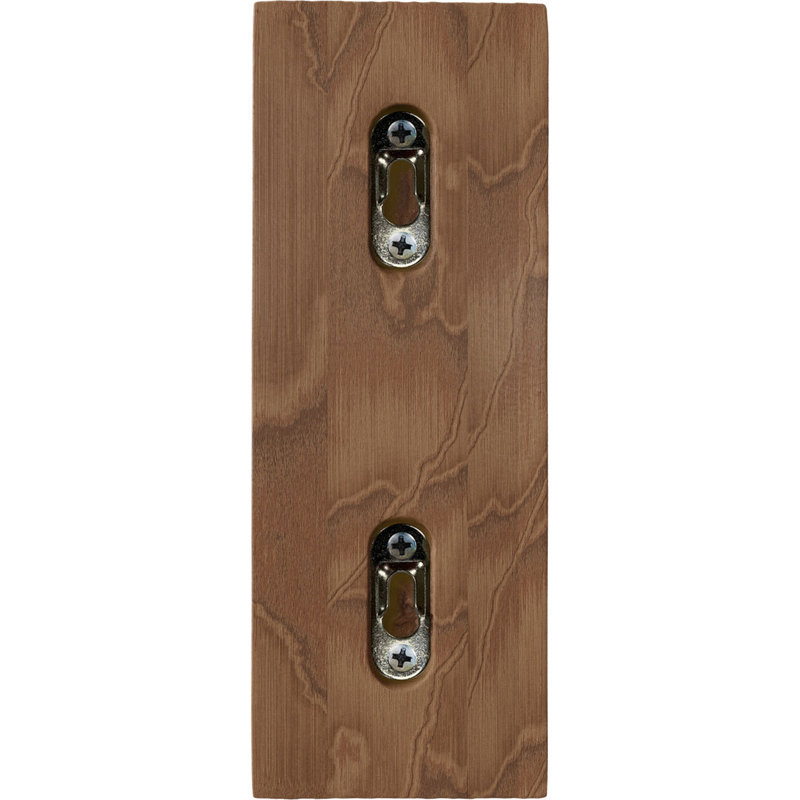 Lawson Corbel, Brun foncé, H 8 po x l 3 po x P 5,5 po