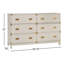 Commode 6 tiroirs Dania-500397804