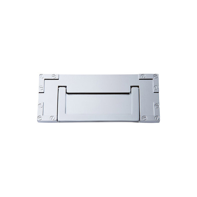 Campaign 3" Center to Center Drop handle, Polished Chrome