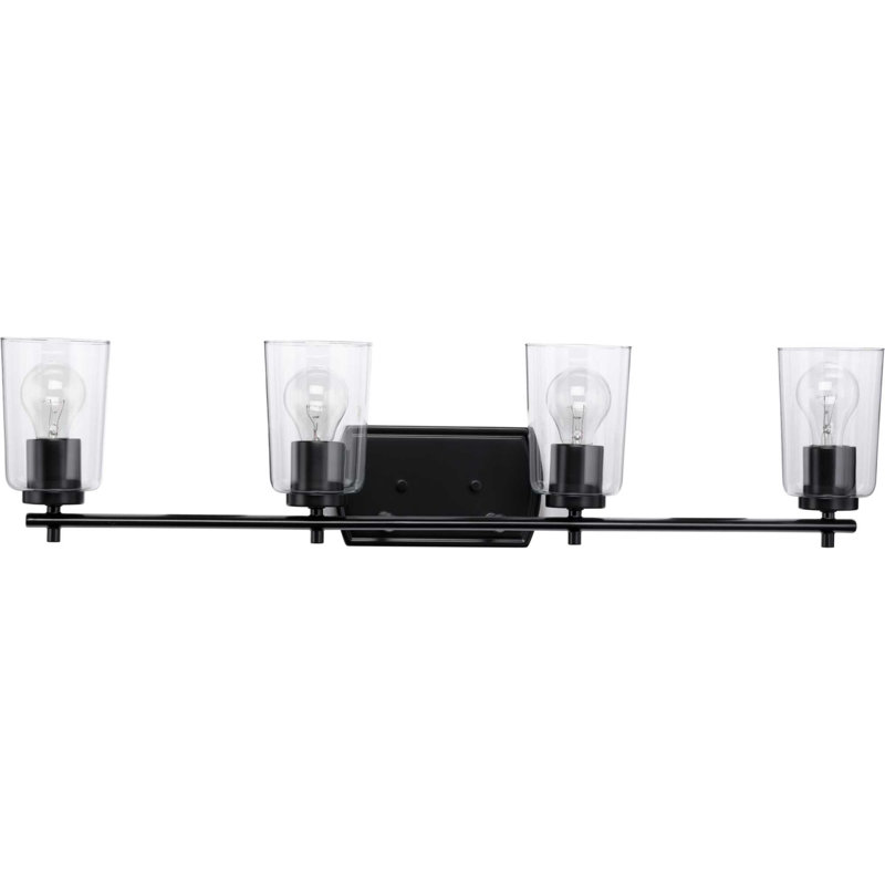 Kilpatrick 4 - Light Dimmable Vanity Light, Black