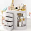 Leteshia Plastic Makeup Organizer