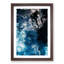 Aqua Blue in Abstract - Picture Frame Graphic Art Print-55682508-55682509