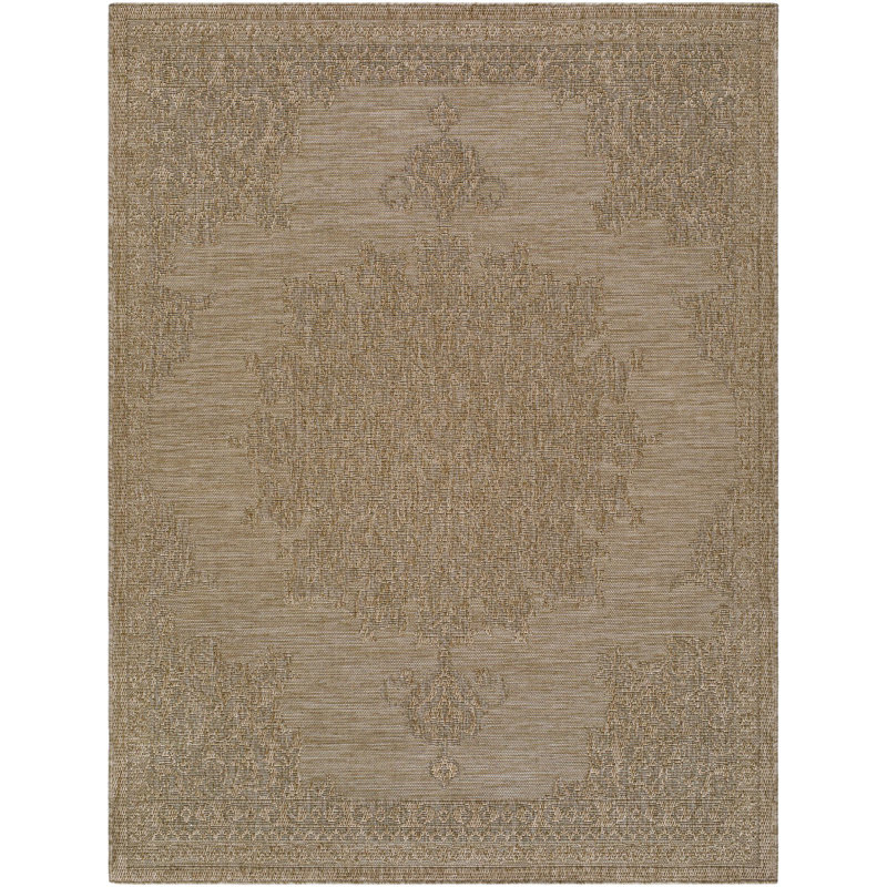 Tapis tissé à la machine Azarah SDR2300, Rectangle 6 pi 7 po x 9 pi