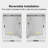 UKS05 56 in. to 60 in. x 66 in. H Frameless Sliding Shower Door in Matte Black with 3/8 in. (10mm) Clear Glass-120905053-121327029