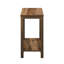 Emmie A-Frame End Table with Lower Shelf-1188463745
