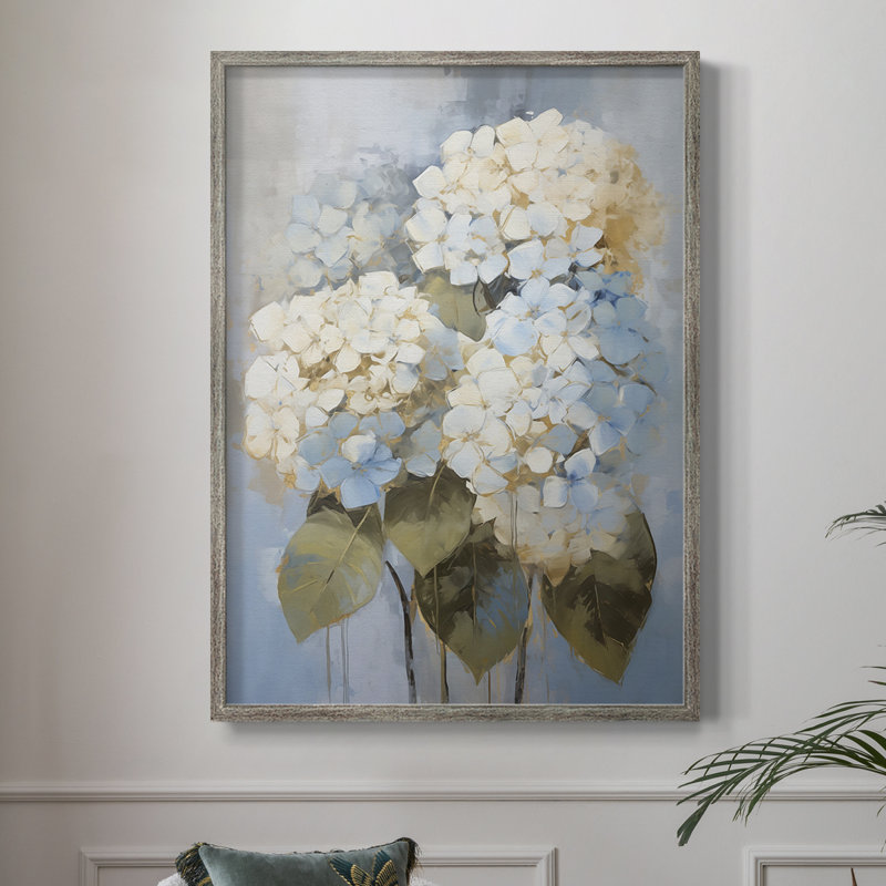 Reproduction encadrée FLORAL Series Cxxvi - bois massif, H 11 po x l 9 po