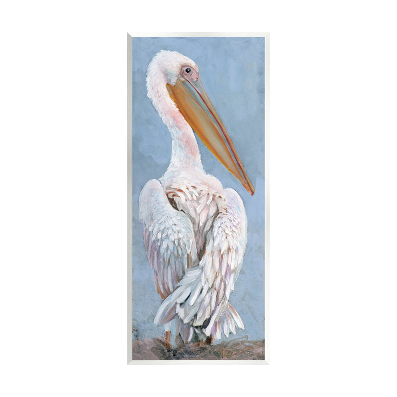 «Pelican from Back View Wall Art» par Steller Design Studio