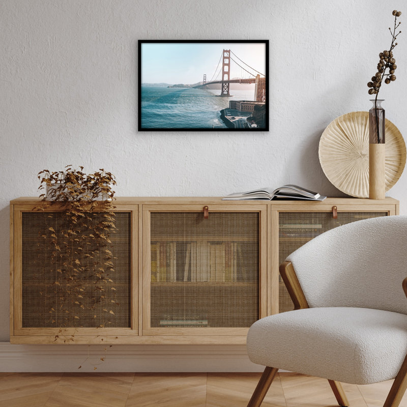 Americanflat Picture Frame - Thin Border Poster Frame with Plexiglass for Wall Display, Black, 13" x 19"