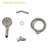 Brushed Nickel Hand Shower With 8 Settings - 59" Stainless Steel Hose, 4.7" Head Transform Your Daily 8 In Head, Hose Elevate Evening-118088764
