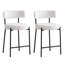 Tabouret 34,25 "H 34,25" avec dossier courbé-2031333987