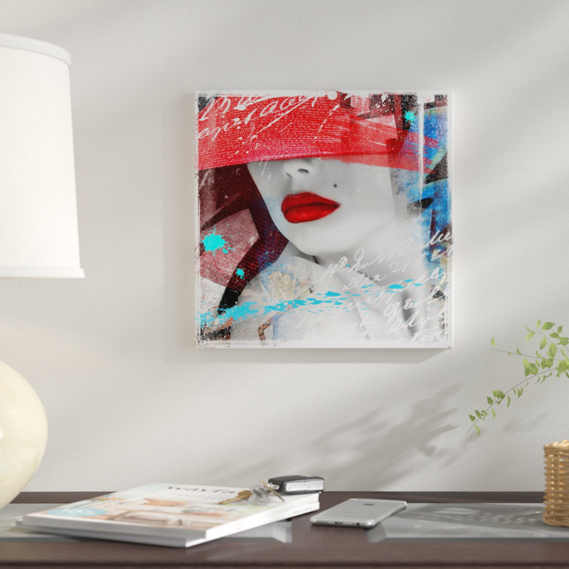 «Glamour IIII», impression sur toile, H 37 po x l 37 po x P 1,5 po, Toile tendue, Pas de tapis