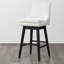 Tabouret de bar et de comptoir pivotant Aleksy-414972096-410034319