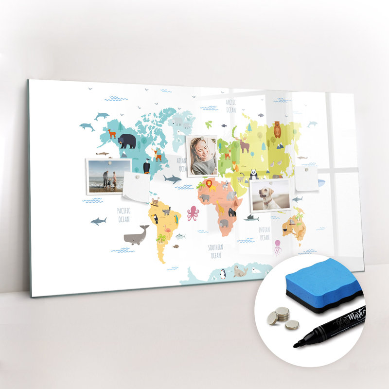 Magnetic Glass Dry Erase Board