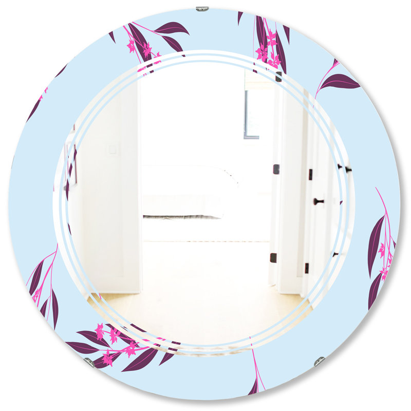Miroir mural Bright Eucalyptus, 31,5 po x 31,5 po