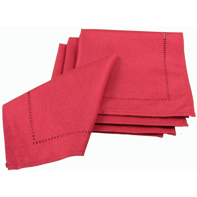 Evanston Polyester Napkin, Ventian Red