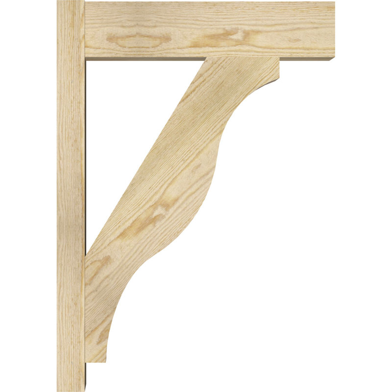 Jeu de blocs Funston, Sapin Douglas de 6 po (sciage brut), P 20 po x H 28 po