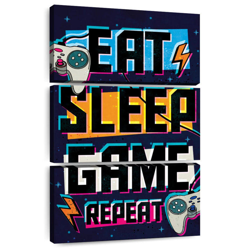 Affiche Keiraleigh Eat Sleep
