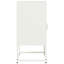 Beautrice 36cm W Steel Bedside Table-261588258