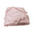 DESIGN STUDIO Scallop Ruffle Blush Pink Garment Washed Soft Solid Quilt Set-1350940885