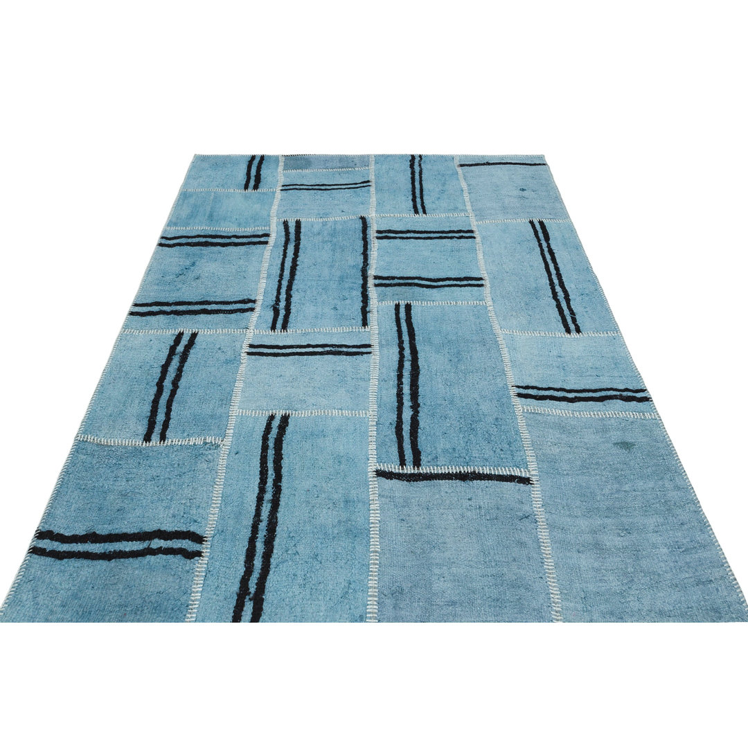 Round Adasyn Hand Knotted Area Rug