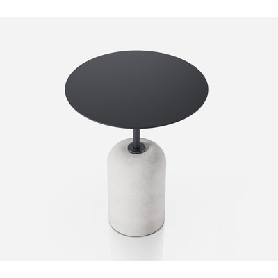 Murdorf Steel Top End Table