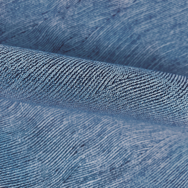 Saturn Indigo Fabric