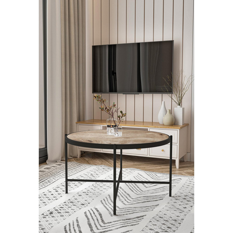 Table basse, Pin antique