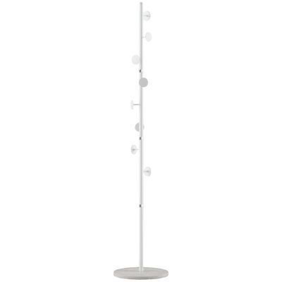 Gabriyel Steel Freestanding 8 - Hook Coat Rack