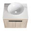  Meuble-lavabo mural de conception moderne avec lavabo en céramique-941327019