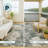Machine Washable Indoor/Outdoor Chantille ACN2935 Floral Rug-128961336